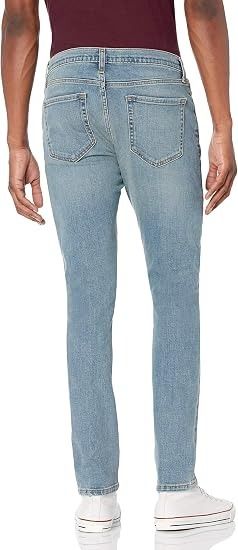 Light Blue Slim Fit Jeans image 4